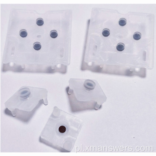 Wodoodporna i pyłoszczelna klawiatura z gumy silikonowej z formowaną powłoką